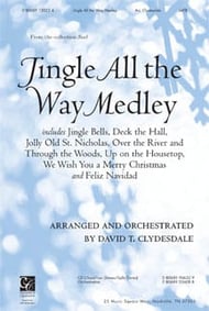 Jingle All the Way Medley SATB choral sheet music cover